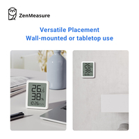 Thermomètre hygromètre ZenMeasur avec capteur haute précision |   Usage domestique |   Plastique ABS |   Certifié CE ROHS