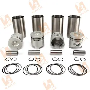 New 4D33 Cylinder Liner Kit 4D33 Overhaul Rebuild Kit For Mitsubishi Diesel Engines