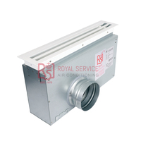 Diffuseur d'air linéaire pour système VAV, stabilisateur thermique, thermostat de ventilation, grille de climatisation Royal HVAC