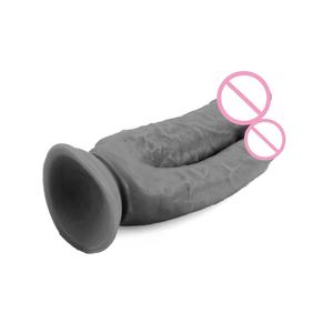 Dildo Doble Realista con Correa para <span class=keywords><strong>Lesbianas</strong></span>, Dildo de Doble Cabeza al por Mayor - Product Image 4