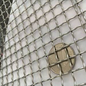 2 3 4 5 <b>Mesh</b> X 1.2mm Stainless Steel SS316/SS304 <b>Wire</b> <b>Mesh</b> 4x4mm 5x5mm 6x6mm Crimped <b>Wire</b> <b>Mesh</b> Crusher Welding Cutting Bending - Product Image 2