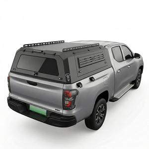 Toldo Manual Impermeable de Aleación de Aluminio para Toyota KUN26 4x4 (2005-2015) con Caja Trasera y Cerradura - Product Image 1
