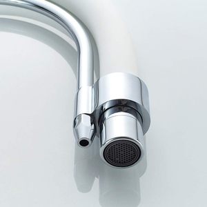 Rubinetti da <span class=keywords><strong>cucina</strong></span> Osmosis con beccuccio flessibile e doppia maniglia, spruzzatore 3 in 1 per <span class=keywords><strong>filtro</strong></span> depuratore acqua lavello <span class=keywords><strong>cucina</strong></span>, bianco - Product Image 4