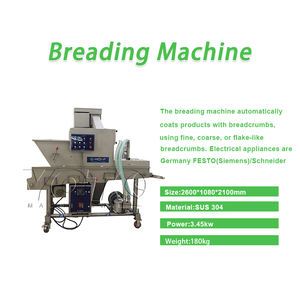 Ligne de production de friteuses à légumes 500-3000 kg/h, machine automatique pour frire les nuggets de poulet - Product Image 3