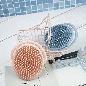 Cepillo de Silicona Moderno para Lavar el Cabello con Masaje de Meridianos, Peine Limpiador del Cuero Cabelludo, Cepillo de Baño para Niños para Aplicaciones en la Cabeza - Product Image 2