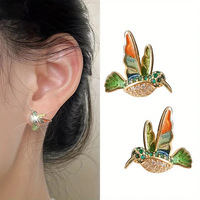 Meilleures ventes transfrontalières : Boucles d'oreilles en alliage ultra-brillant avec strass, design de niche mignon, élégance haut de gamme, boucles d'oreilles en perles exquises