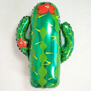Décorations De Douche De bébé Ensemble Flamant <span class=keywords><strong>Cactus</strong></span> tournesol Ballons pour Bébé Anniversaire Décorations De Fête - Product Image 6