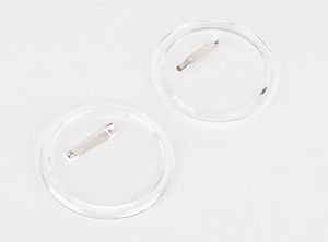 วัสดุทำแฟชั่น DIY จัดส่งรวดเร็ว <span class=keywords><strong>เข็มกลัด</strong></span>อะคริลิกรูปทรงกลม <span class=keywords><strong>ป้าย</strong></span><span class=keywords><strong>ชื่อ</strong></span>แบบซับลิเมชั่น กรอบรูป - Product Image 4