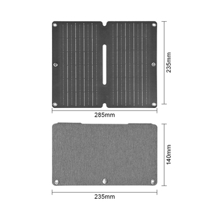 <span class=keywords><strong>Panneau</strong></span> <span class=keywords><strong>solaire</strong></span> pliable portable OEM haute efficacité 23% léger 20W pour téléphone - Product Image 2