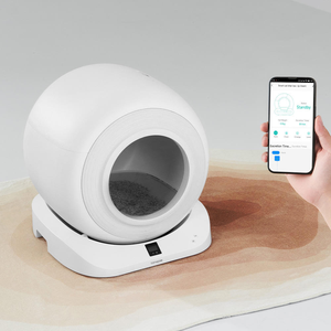 Kotak kotoran kucing pintar otomatis pembersih Q gudang EU Areneros Para Gatos kotak sampah pembersih sendiri untuk kucing - Product Image 3