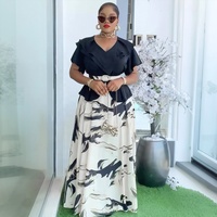 Robe longue africaine grande taille pour femmes, nouvelle mode printemps/été, robes imprimées, robe musulmane, robes de style africain