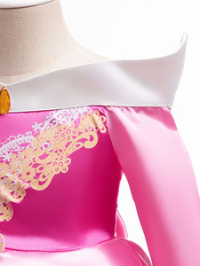 Nuevo Vestido de Princesa Tutú con Cuello Redondo, Manga Larga, Lentejuelas, Hasta la Rodilla, para Fiestas de Halloween, para Niñas de 3 a 14 Años - Product Image 4
