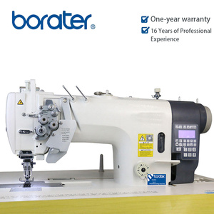 Borater 8450D Computer Direct Drive Flat-Bed Double Needle <b>Split</b> Needle Bar High Speed Industrial Lockstitch New Sewing <b>Machine</b> - Product Image 3