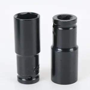 10pcs tác động ổ cắm thiết lập ổ đĩa <span class=keywords><strong>1</strong></span>/2 Hex cờ lê ổ cắm sâu 8/10/12/13 // 14/15/17/<span class=keywords><strong>19</strong></span>/22/24mm Cờ lê đầu loại bỏ lốp công cụ - Product Image 2