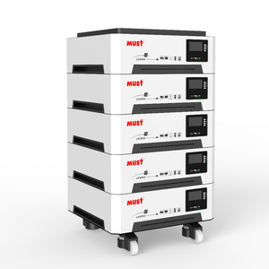 بطاريات ليثيوم MUST LP19-48300:15360Wh بجهد 51.2 فولت عالية السعة مع ميزات ذكية لتخزين الطاقة القابلة للتوسع - Product Image 3