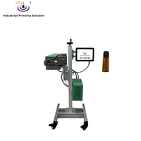 Máquina de Codificación Láser de CO2 IPS LC60F MG 60W, Grabador Láser de CO2 de 110 mm x 110 mm para Latas de Aperitivos, Cartón, Tuberías de HDPE