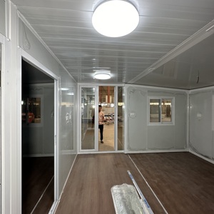 Casas Modulares Prefabricadas de Acero Expandibles de 40 y 30 Pies, Tipo Flat-Pack, para Uso como <span class=keywords><strong>Hotel</strong></span>/Edificio de Oficinas con Material de Panel Sándwich - Product Image 2
