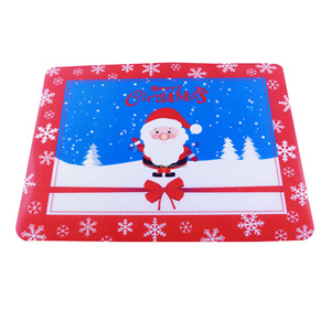 <span class=keywords><strong>Tovagliette</strong></span> da tavolo con pupazzo di neve in plastica laminata personalizzate per bambini - Product Image 4