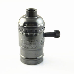 Retro Hochwertiger Aluminium Edison Lampen fassung E27 E26 Schraube Glühbirnen fassung - Product Image 4