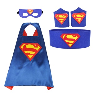 Children's Day Echo Hero Cape Cloak Wristband Belt <strong>Super</strong> Cape Kids Man - Product Image 2