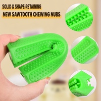 Jouet à mâcher pour chien TPR, distributeur de friandises, bâton de nettoyage dentaire, distributeur interactif pour chiens de petite, moyenne et grande taille