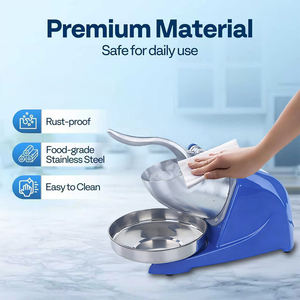 Trituradora de Hielo Eléctrica Portátil de Acero Inoxidable de Alta Eficiencia Boou de 250w, Máquina para Hacer Hielo en Casa - Product Image 5