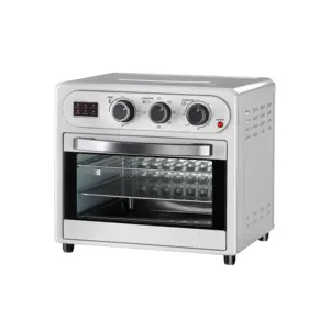 Freidora de aire de 25L, horno tostador, freidora de aire sin aceite para cocinar, electrodomésticos multifunción saludables, horno eléctrico de cocina OEM