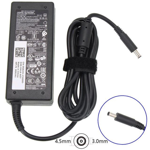 Wholesale  Laptop Ac Dc Charger 65W 19.5V 3.34A 4.5*3.0mm for De Laptop Universal Laptop Adapter