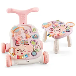 婴儿用品热卖2023多功能玩具活动婴儿车学习推婴儿学步车3合1适合幼儿