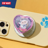 Boîte Mystère POP MART The MONSTERS Mode Chat sur Support Téléphone Magnétique Blind Box Labubu Support de Téléphone Portable Mignon Cadeau de Collection