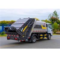 Ensemble supérieur complet pour camion compacteur de déchets de 6 mètres cubes avec système hydraulique