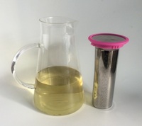 Service à thé moderne en verre borosilicate transparent 1800 ml, écologique, avec infuseur en acier inoxydable pour café et thé, idéal pour infusion à froid.