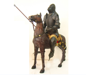 Beau casque d'armure avec revêtement argenté fait à la main pour soldat ou acteur qui joue un rô<span class=keywords><strong>le</strong></span> dans <span class=keywords><strong>le</strong></span> drame - Product Image 6