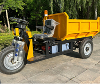 EK1 EK2 EK2.5 tricycle électrique à 3 roues avec benne basculante tracteur électrique mini dumper électrique tricycle cargo