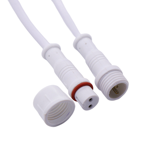 สายเคเบิลกันน้ำ M12 2-core ตัวผู้และตัวเมีย22 AWG 3-core กันน้ำปลั๊ก FT4LED ขั้วต่อสายไฟ - Product Image 6