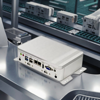 Celeron J1900 Quad Core 6 COM Port Automatisation industrielle Mini PC industriel intégré avec GPIO