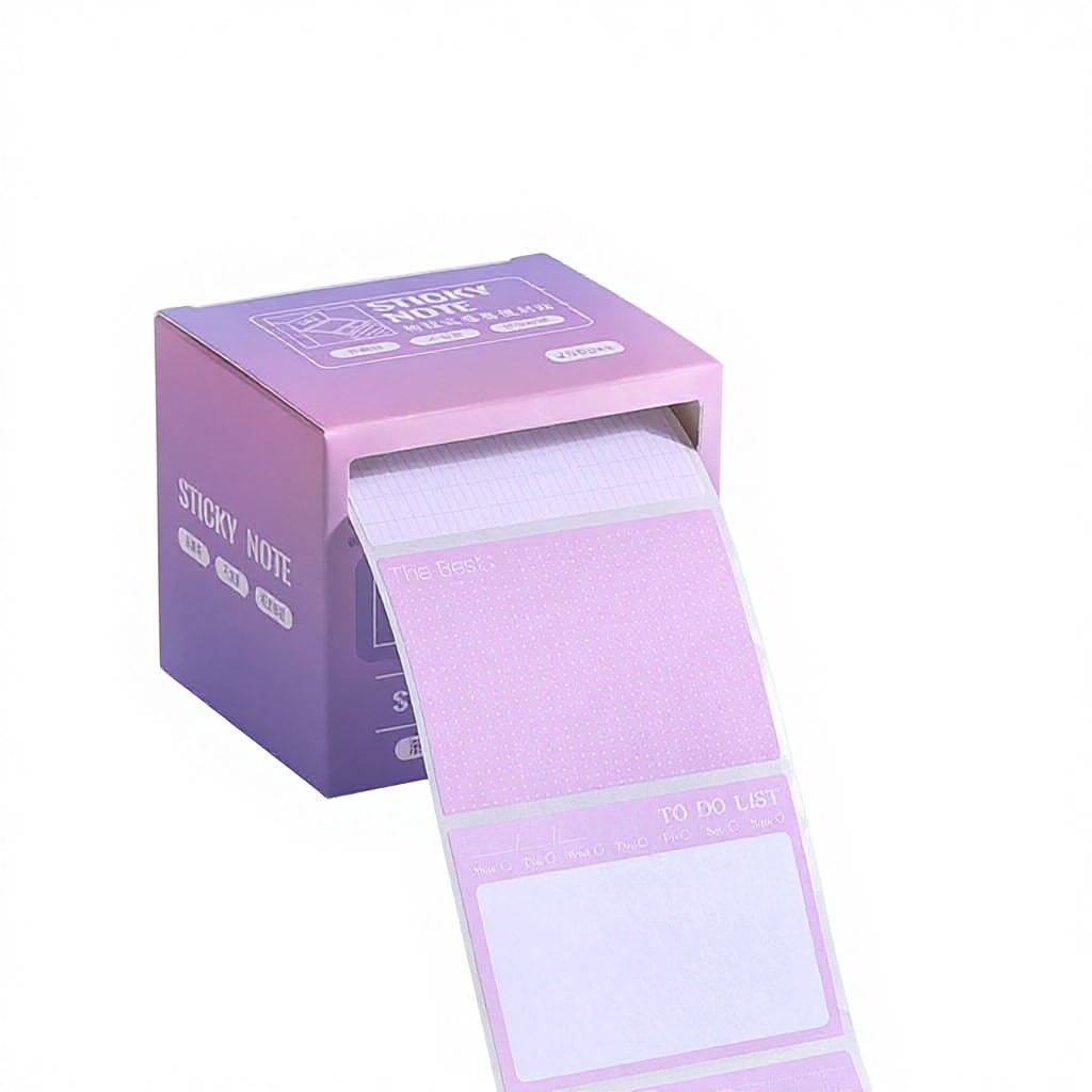 Note adesive estraibili - sfumatura viola