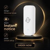 חיישן רטט tuya wifi צבעוני לבן או שחור יכול להיות אופציונלי תמיכה וילונות אוטומציה חכמה וילונות רגישות מתכווננת