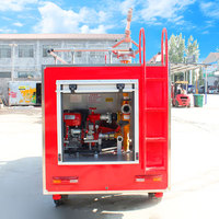Camion de pompiers électrique de fabrication chinoise, 2 places, mini camion de pompiers électrique, mini camion de lutte contre l'incendie