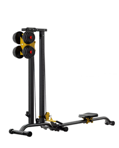 Multifunktionale Smith-Maschine mit Ruderstation, High-Pulley-System und Hantelablage für Ganzkörper-Heimtraining und Kraftaufbau - Product Image 1