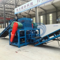 Ligne de production de recyclage des pneus à haute efficacité |   Machine de fabrication de granulés de caoutchouc et de séparation des fils à partir de pneus PCR et TBR