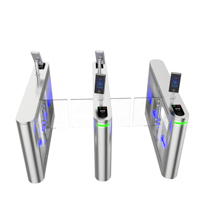 Controle de acesso de reconhecimento facial pedestriano, barreira balanço automático, turnquete de portão