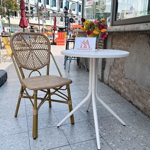 Upplier attan mimbre luminum ining, pelo arden AFE otel estaurant rench istro lassic hair - Product Image 2