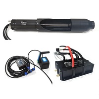 Kit Jet MTWJ10KW Max 13KW 48-84V Moteur à Jet d'Eau + ESC 300A + Télécommande/Accélérateur pour JetSki Électrique Jetboard Jetsurf