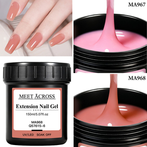Kit de Extensión de Uñas <span class=keywords><strong>en</strong></span> Gel de 150 ml Recomendado por MEET ACROSS Salon, para Suministros de <span class=keywords><strong>Manicura</strong></span> Profesional <span class=keywords><strong>en</strong></span> Salón, Venta al por Mayor - Product Image 4