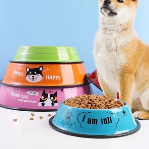 Cuencos de agua y comida de acero modernos personalizados Diseño sin derrames de alta calidad con soporte ecológico para viajes de mascotas al aire libre - Product Image 4