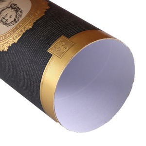 Custom Printing Design Cylindrical <b>Cardboard</b> Roll Paper <b>Tube</b> Sales <b>Tube</b> for Wine Packaging Container - Product Image 3
