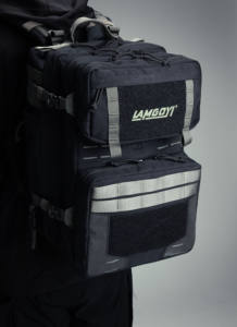 LAMGOYI Sac à dos pour ordinateur portable avec fermeture éclair unisexe USB résistant à l'eau Sac à dos tactique de gymnastique pour la randonnée - Product Image 2