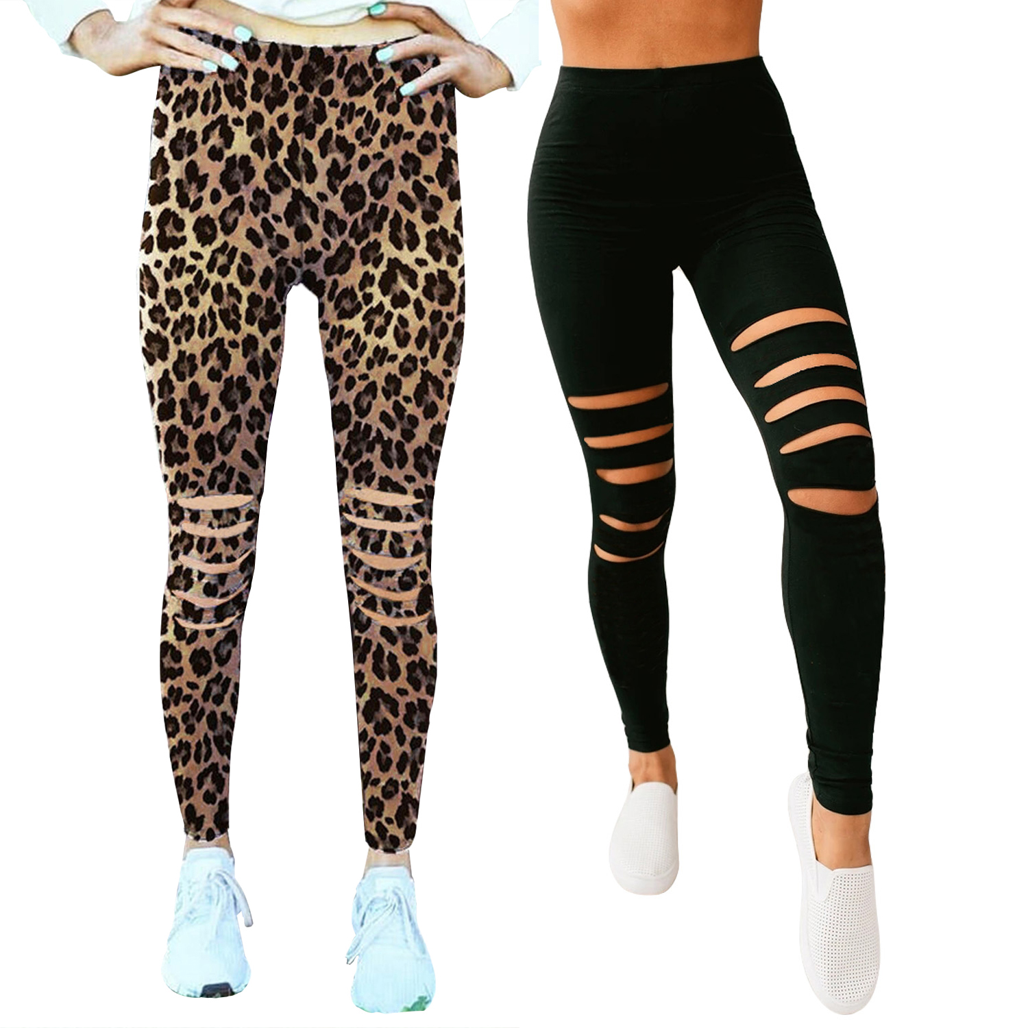 Leggins rotos mujer Clearance