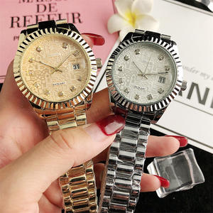 นาฬิกาข้อมือสแตนเลสสตีลเรืองแสง แบรนด์ดัง สำหรับผู้ชายและผู้หญิง นาฬิกาคู่รักแฟชั่น - Product Image 4